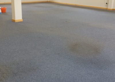 empty office cleaning