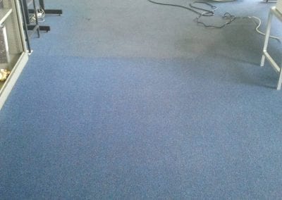 office clean before and after